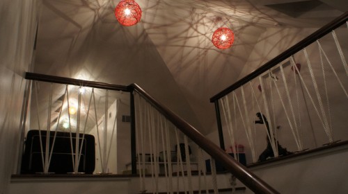 Lights and custom handrail 